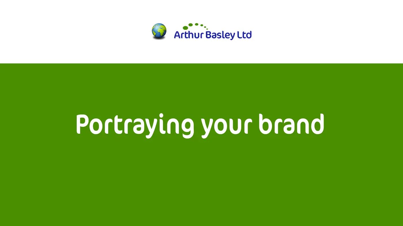 Portraying your brand