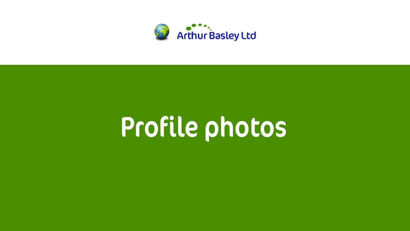 Profile photos